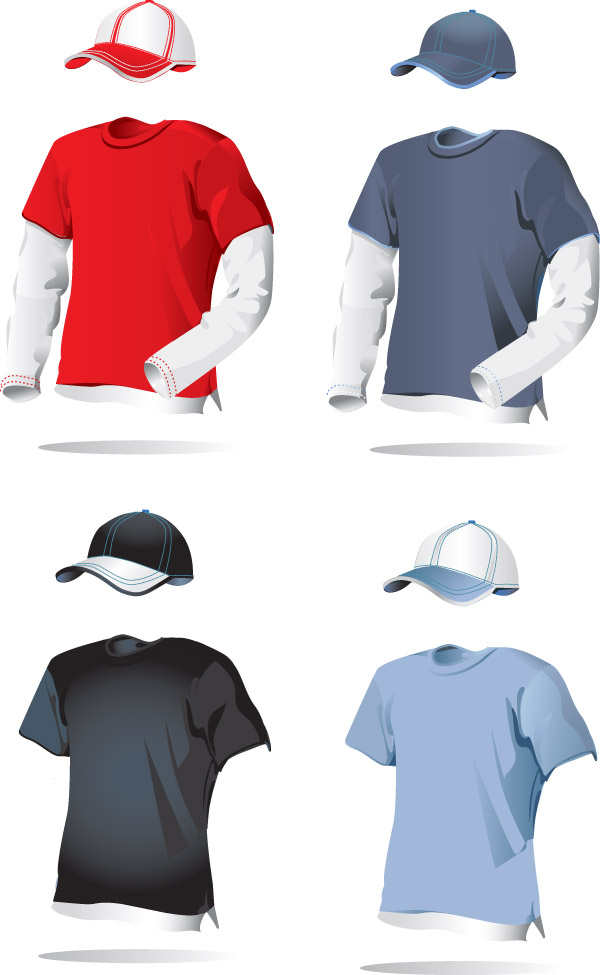 free vector 1 blank vector clothing